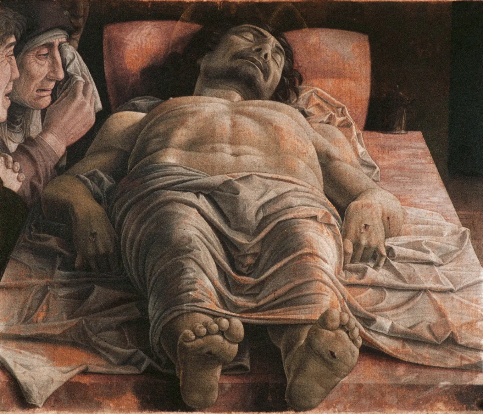 Lamentation over the Dead Christ (Andrea Mantegna, c. 1483)