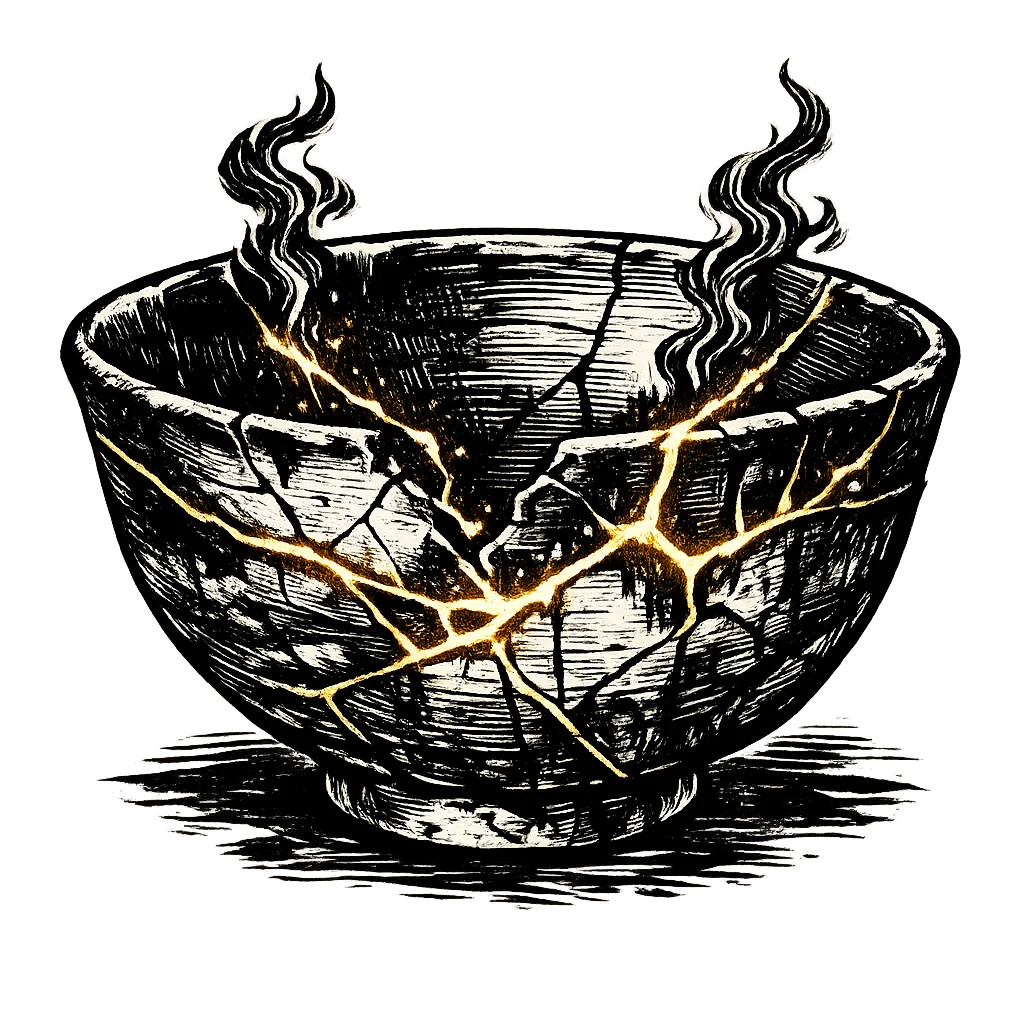 Kintsugi — the wound is the way