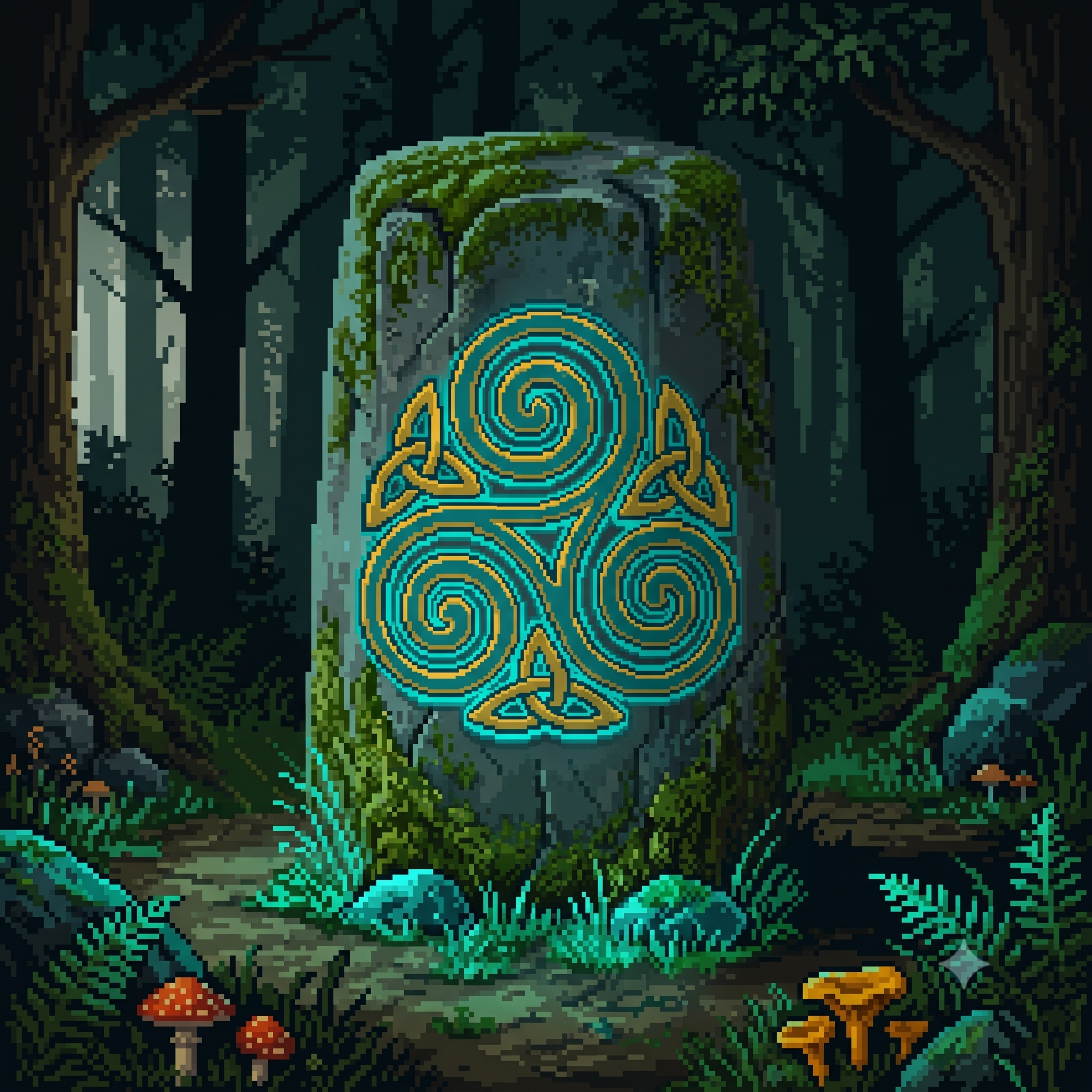 Standing stone — thin place