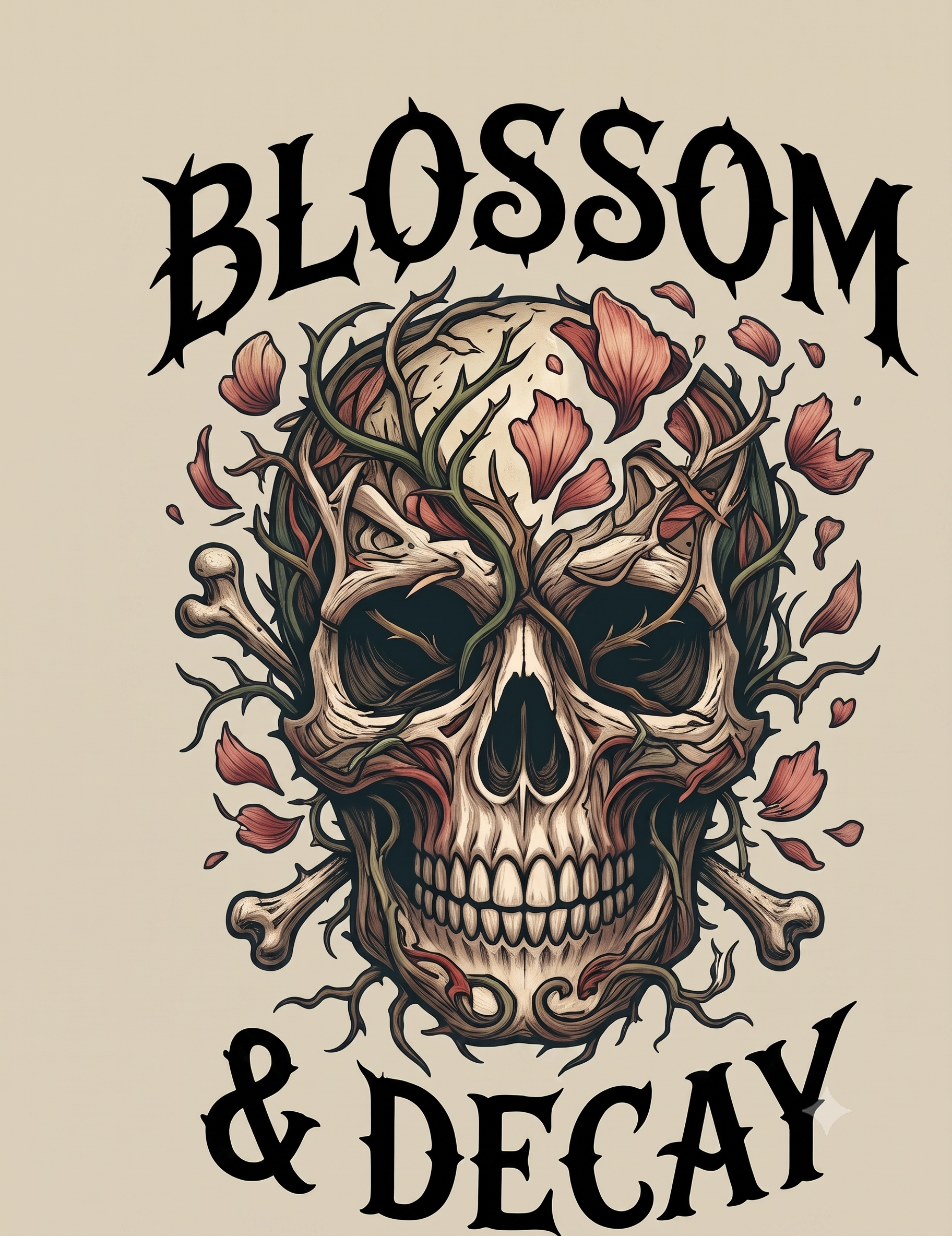Blossom & decay — beauty in the wound